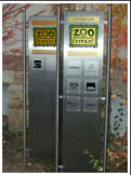 Edelstahlstehle fr Sponsoren im Zoo Leipzig